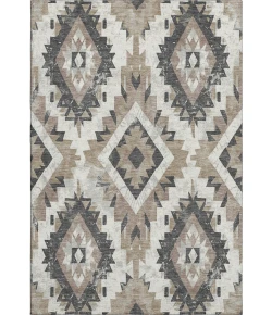 Addison Mayfield Brown AMF1878 - 8ft. Round Rug