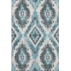 Addison Mayfield Teal AMF1878 - 8ft. Round Rug