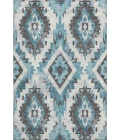 Addison Mayfield Teal AMF1878 - 8ft. Round Rug