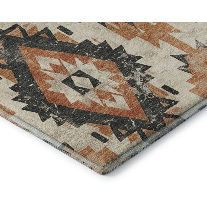 Addison Mayfield Orange AMF1878 5ft. x 7ft. 6in. Rect. Rug