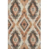 Addison Mayfield Orange AMF1878 - 8ft. Round Rug