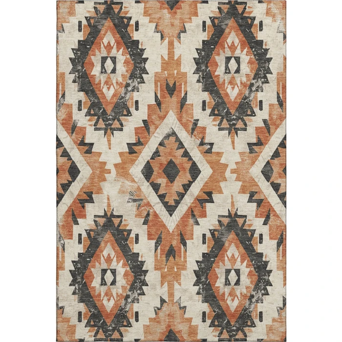 Addison Mayfield Orange AMF1878 5ft. x 7ft. 6in. Rect. Rug