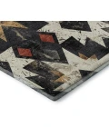 Addison Mayfield Black AMF1879 - 8ft. Round Rug