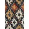 Addison Mayfield Black AMF1879 - 8ft. Round Rug