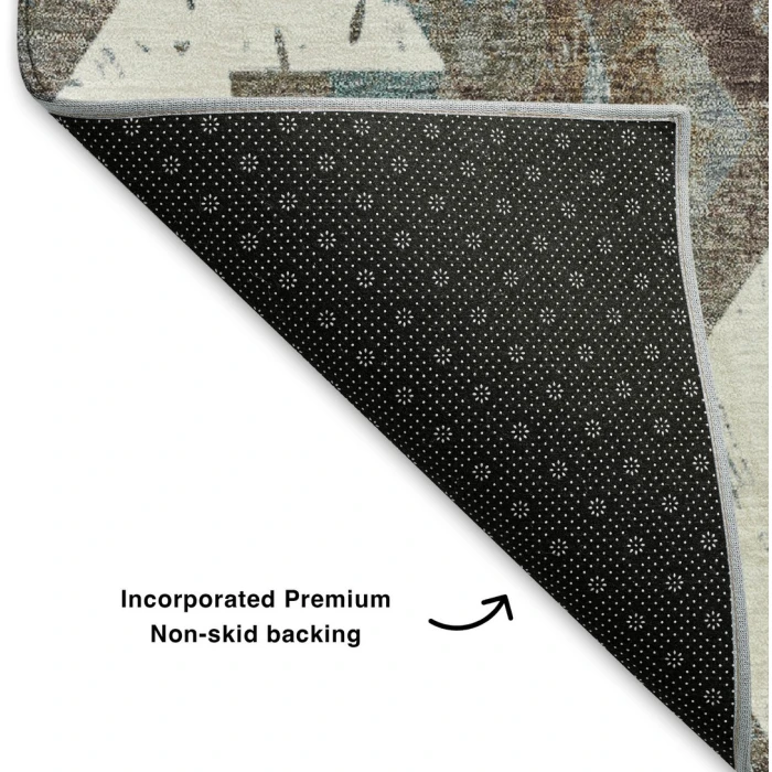 Addison Mayfield Brown AMF1879 9ft. x 12ft. Rect. Rug