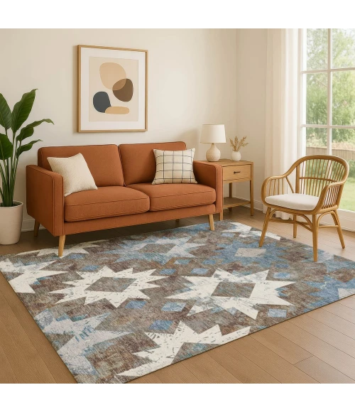 Addison Mayfield Brown AMF1879 9ft. x 12ft. Rect. Rug