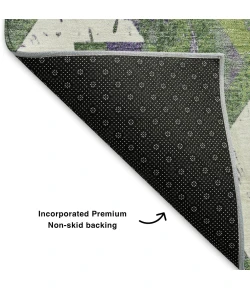 Addison Mayfield Green AMF1879 9ft. x 12ft. Rect. Rug