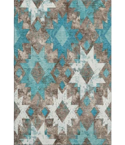 Addison Mayfield Teal AMF1879 9ft. x 12ft. Rect. Rug