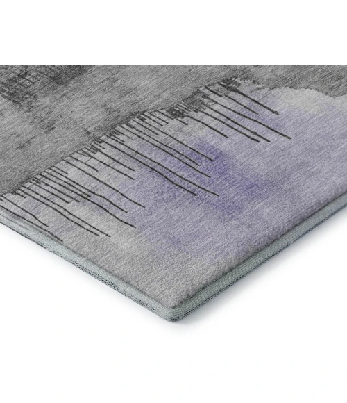 Addison Mayfield Purple AMF1880 - 8ft. Round Rug