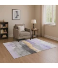 Addison Mayfield Purple AMF1880 - 8ft. Round Rug