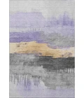 Addison Mayfield Purple AMF1880 - 8ft. Round Rug