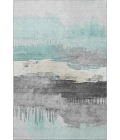 Addison Mayfield Teal AMF1880 5ft. x 7ft. 6in. Rect. Rug