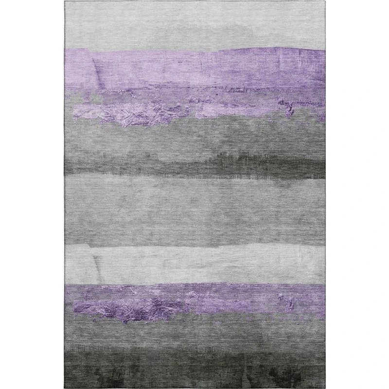 Addison Mayfield Purple AMF1883 2ft. 3in. x 7ft. 6in. Rect. Rug
