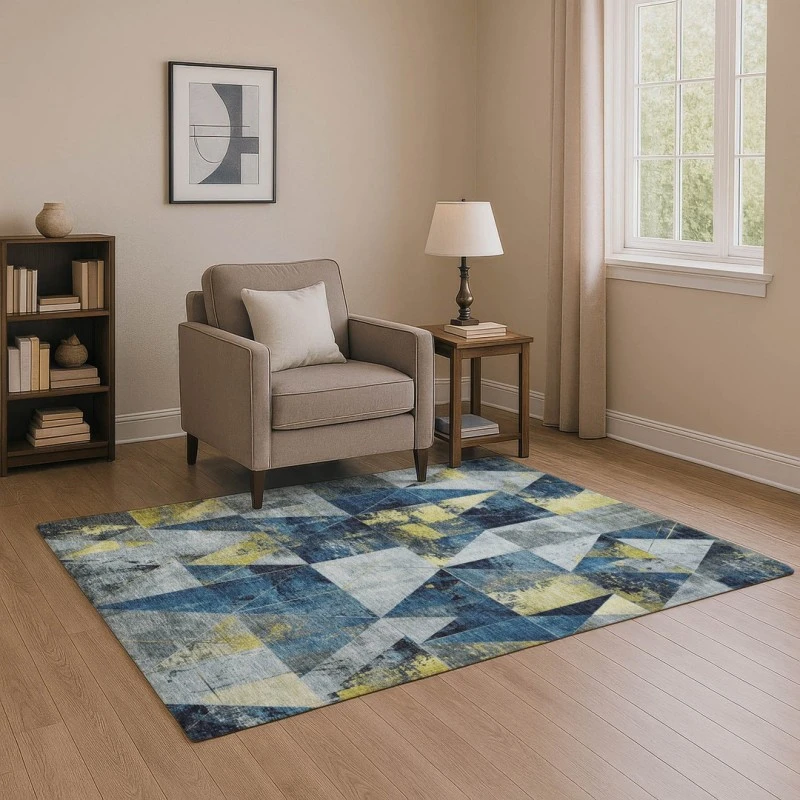 Addison Mayfield Blue AMF1888 9ft. x 12ft. Rect. Rug