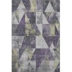 Addison Mayfield Purple AMF1888 2ft. 3in. x 7ft. 6in. Rect. Rug