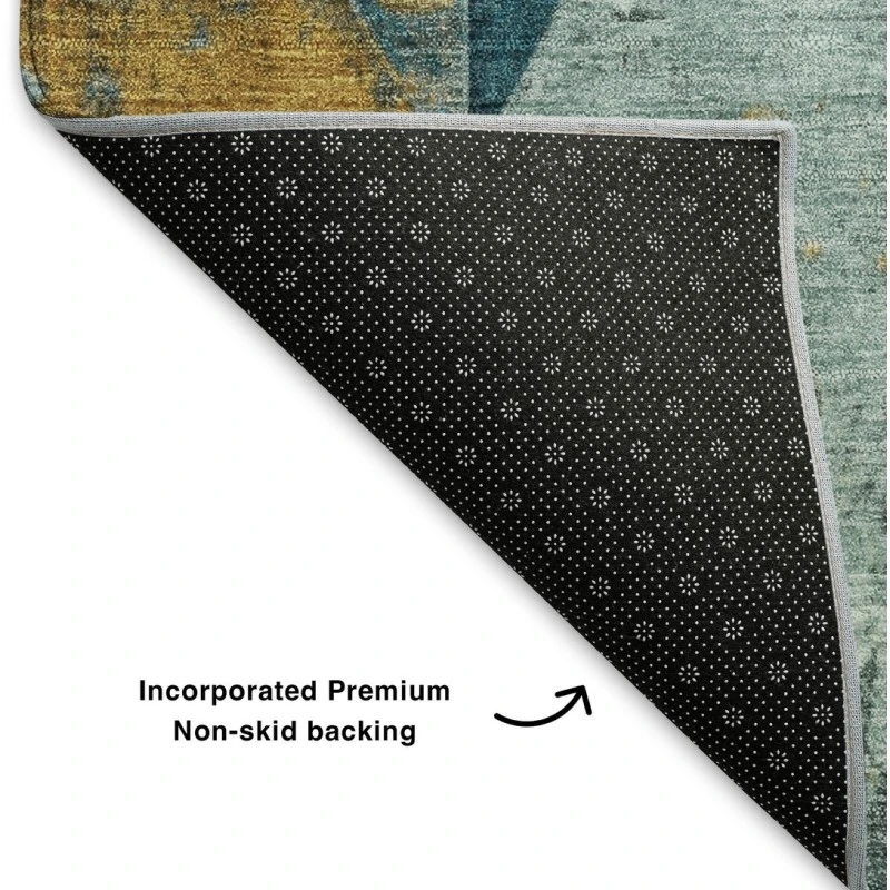 Addison Mayfield Teal AMF1888 - 8ft. Round Rug