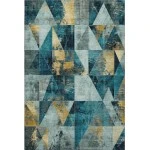 Addison Mayfield Teal AMF1888 2ft. 3in. x 7ft. 6in. Rect. Rug