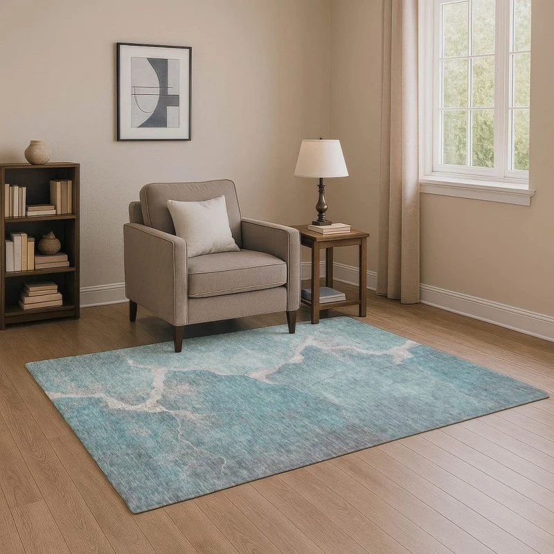 Addison Mayfield Teal AMF1889 9ft. x 12ft. Rect. Rug