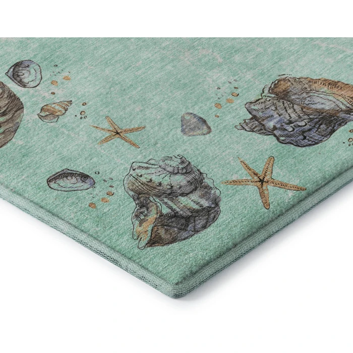 Addison Mayfield Green AMF188 - 8ft. Round Rug