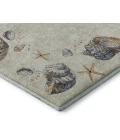 Addison Mayfield Ivory AMF188 - 8ft. Round Rug