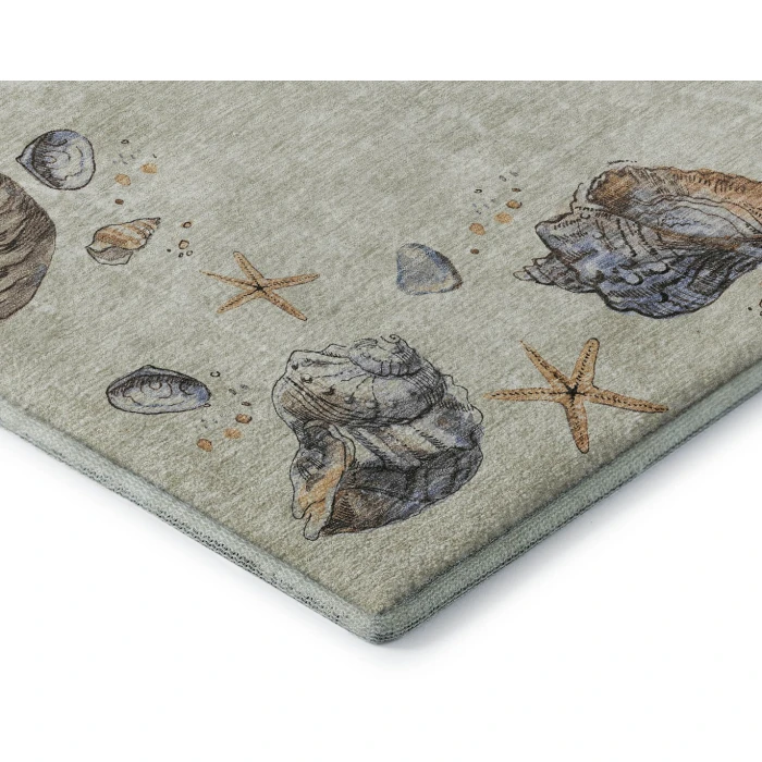 Addison Mayfield Ivory AMF188 - 8ft. Round Rug