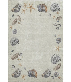 Addison Mayfield Ivory AMF188 - 8ft. Round Rug