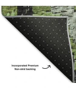 Addison Mayfield Green AMF1890 9ft. x 12ft. Rect. Rug