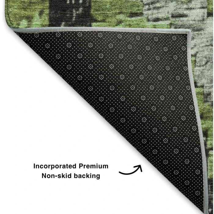 Addison Mayfield Green AMF1890 9ft. x 12ft. Rect. Rug
