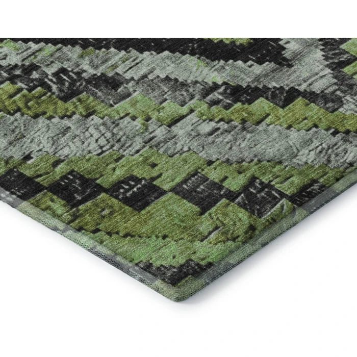 Addison Mayfield Green AMF1890 9ft. x 12ft. Rect. Rug