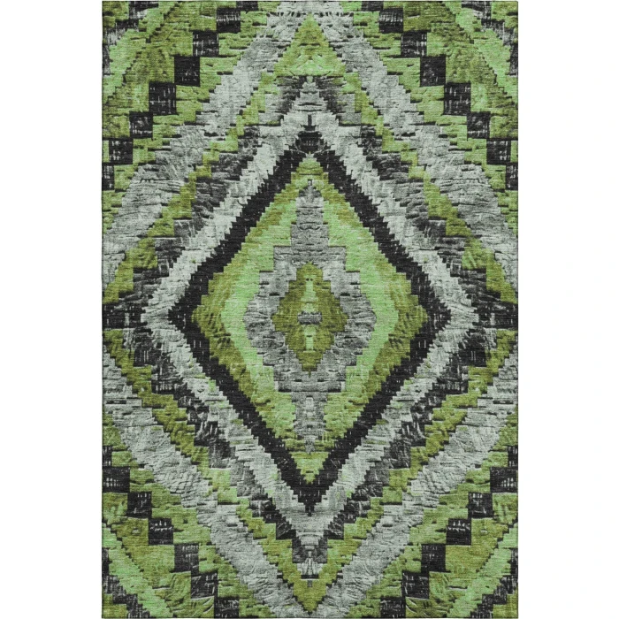 Addison Mayfield Green AMF1890 9ft. x 12ft. Rect. Rug