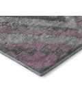 Addison Mayfield Pink AMF1890 - 8ft. Round Rug