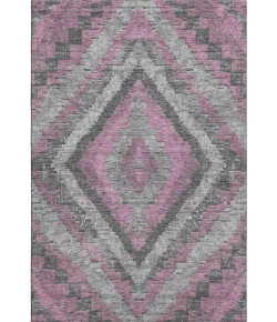 Addison Mayfield Pink AMF1890 - 8ft. Round Rug