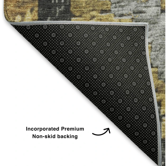 Addison Mayfield Gold AMF1890 2ft. 3in. x 7ft. 6in. Rect. Rug
