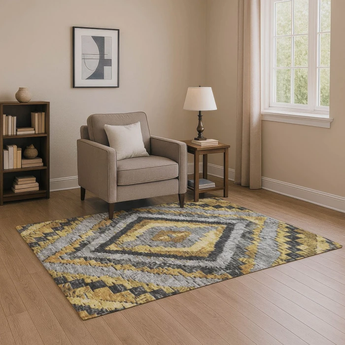 Addison Mayfield Gold AMF1890 2ft. 3in. x 7ft. 6in. Rect. Rug