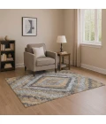 Addison Mayfield Brown AMF1890 - 8ft. Round Rug