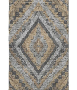 Addison Mayfield Brown AMF1890 - 8ft. Round Rug