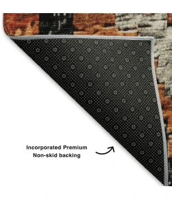 Addison Mayfield Orange AMF1890 2ft. 3in. x 7ft. 6in. Rect. Rug