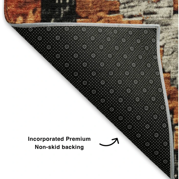 Addison Mayfield Orange AMF1890 2ft. 3in. x 7ft. 6in. Rect. Rug