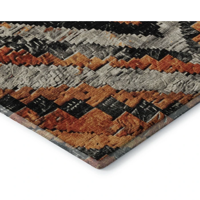 Addison Mayfield Orange AMF1890 2ft. 3in. x 7ft. 6in. Rect. Rug