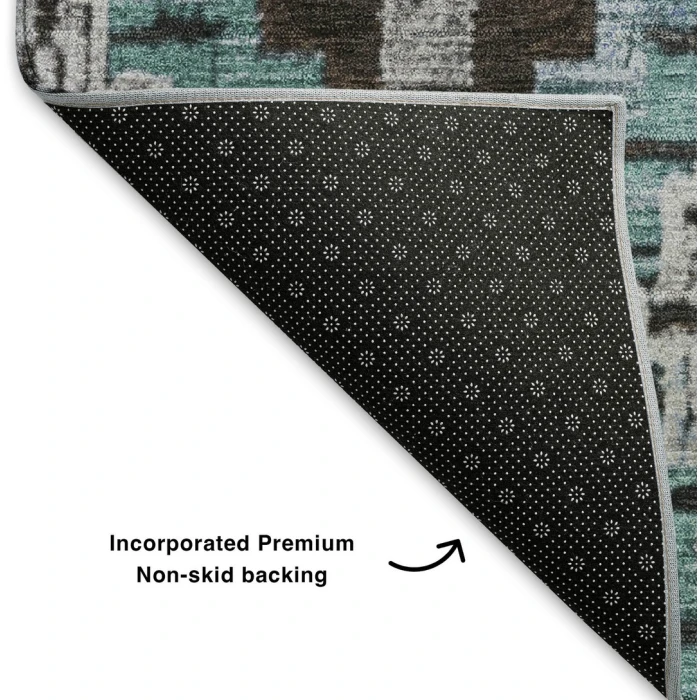 Addison Mayfield Brown AMF1891 - 8ft. Round Rug