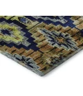 Addison Mayfield Blue AMF1891 - 8ft. Round Rug