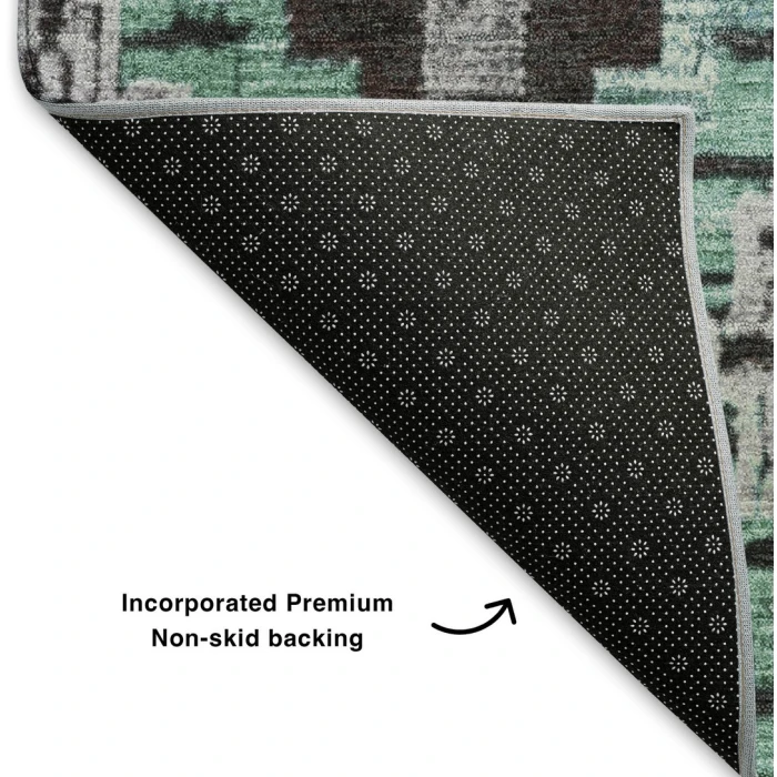 Addison Mayfield Teal AMF1891 2ft. 3in. x 7ft. 6in. Rect. Rug