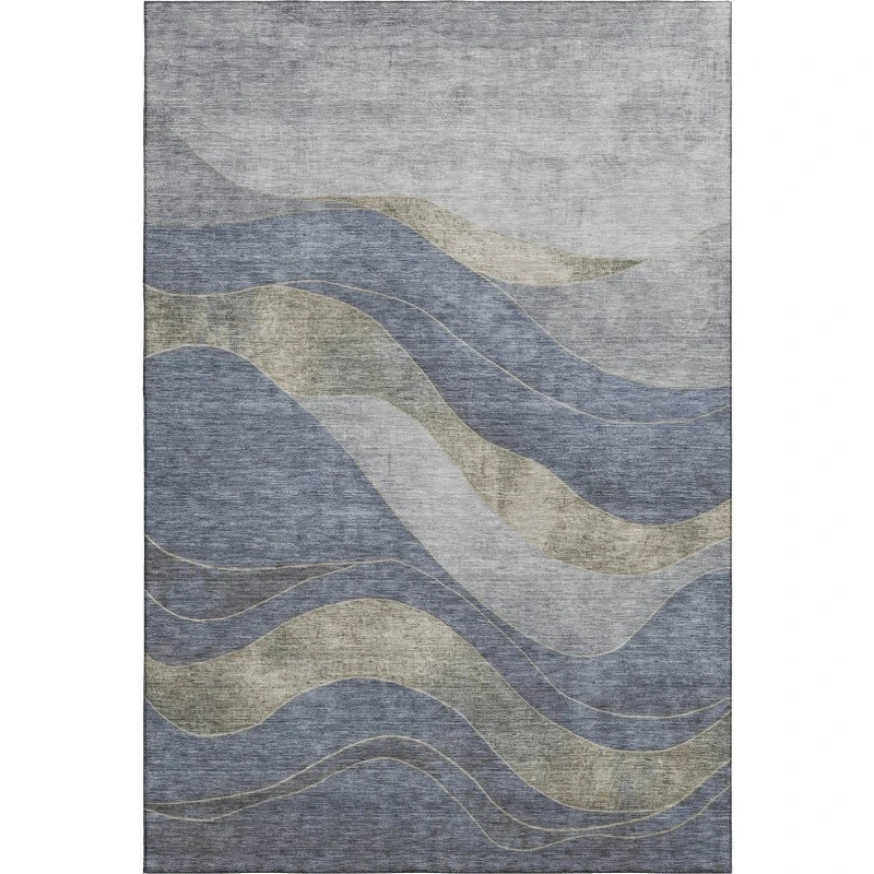 Addison Mayfield Blue AMF1892 2ft. 3in. x 7ft. 6in. Rect. Rug