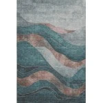 Addison Mayfield Teal AMF1892 2ft. 3in. x 7ft. 6in. Rect. Rug