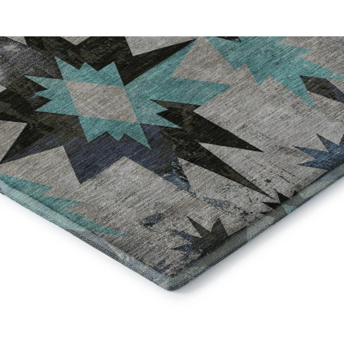Addison Mayfield Black AMF1893 2ft. 3in. x 7ft. 6in. Rect. Rug