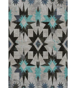 Addison Mayfield Black AMF1893 2ft. 3in. x 7ft. 6in. Rect. Rug