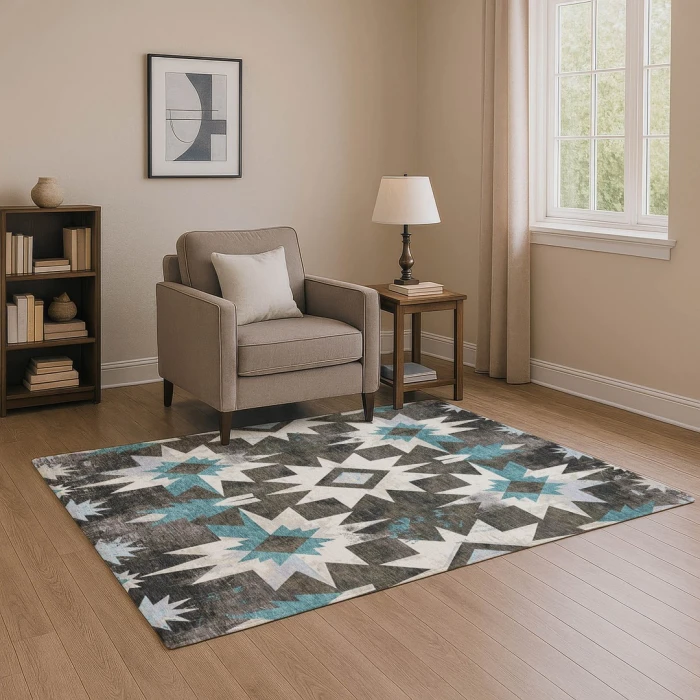 Addison Mayfield Brown AMF1893 2ft. 3in. x 7ft. 6in. Rect. Rug