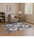 Addison Mayfield Gray AMF1893 - 8ft. Round Rug