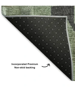 Addison Mayfield Green AMF1894 5ft. x 7ft. 6in. Rect. Rug