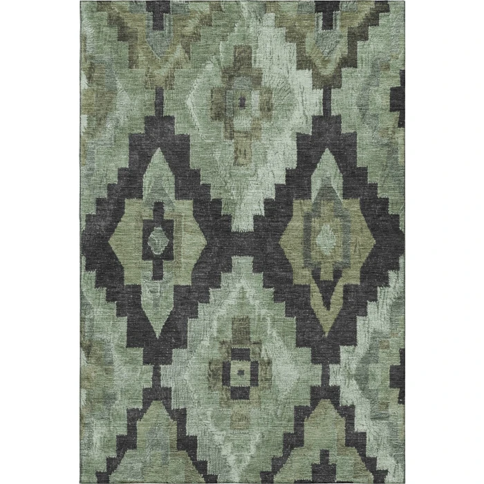 Addison Mayfield Green AMF1894 5ft. x 7ft. 6in. Rect. Rug